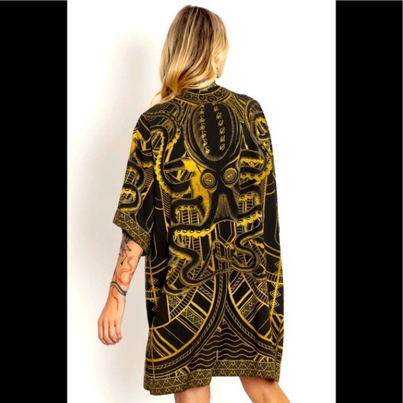 Blackmilk Jackets & Blazers - NWT Limited Blackmilk Cthulhu Deco Robe